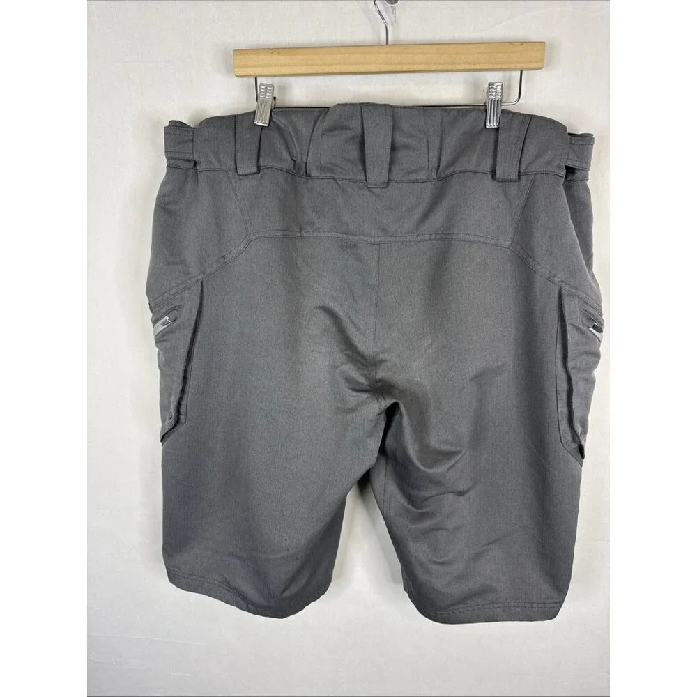 The North Face Amphib Hiking Shorts Gray Drainage River Trail‎ Mens XXL